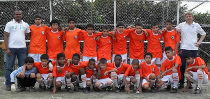 Soccer success for Colombian street kids thanks to volunteers