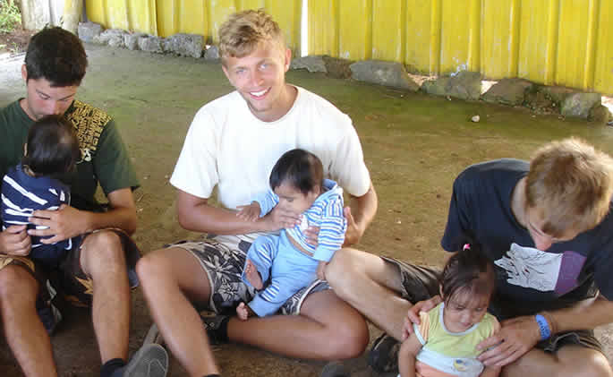 Volunteer work in Ecuador