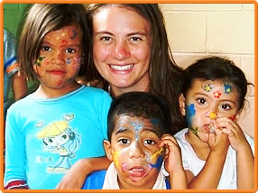 Examples of volunteer activities with children!